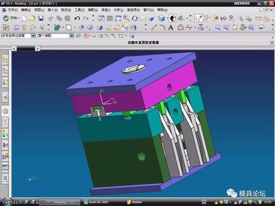 齿轮抽芯与行位模具结构解析